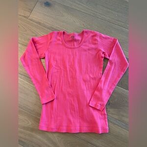Pink Long Sleeve Top